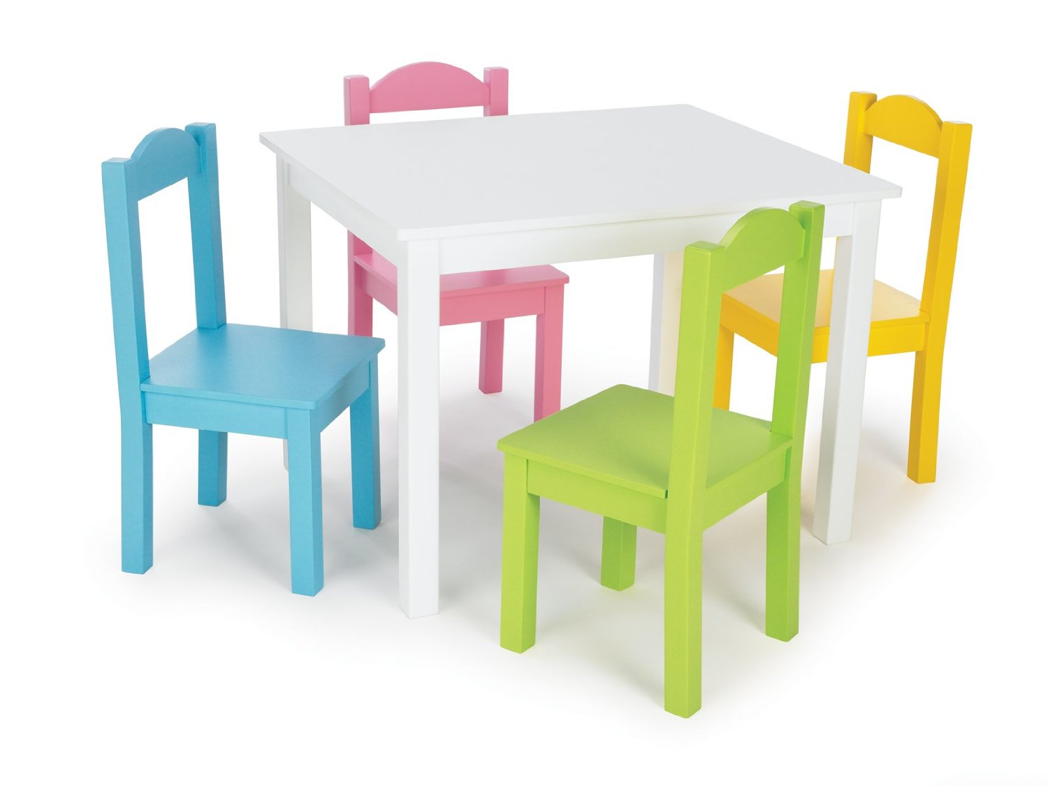 childrens table and four chairs